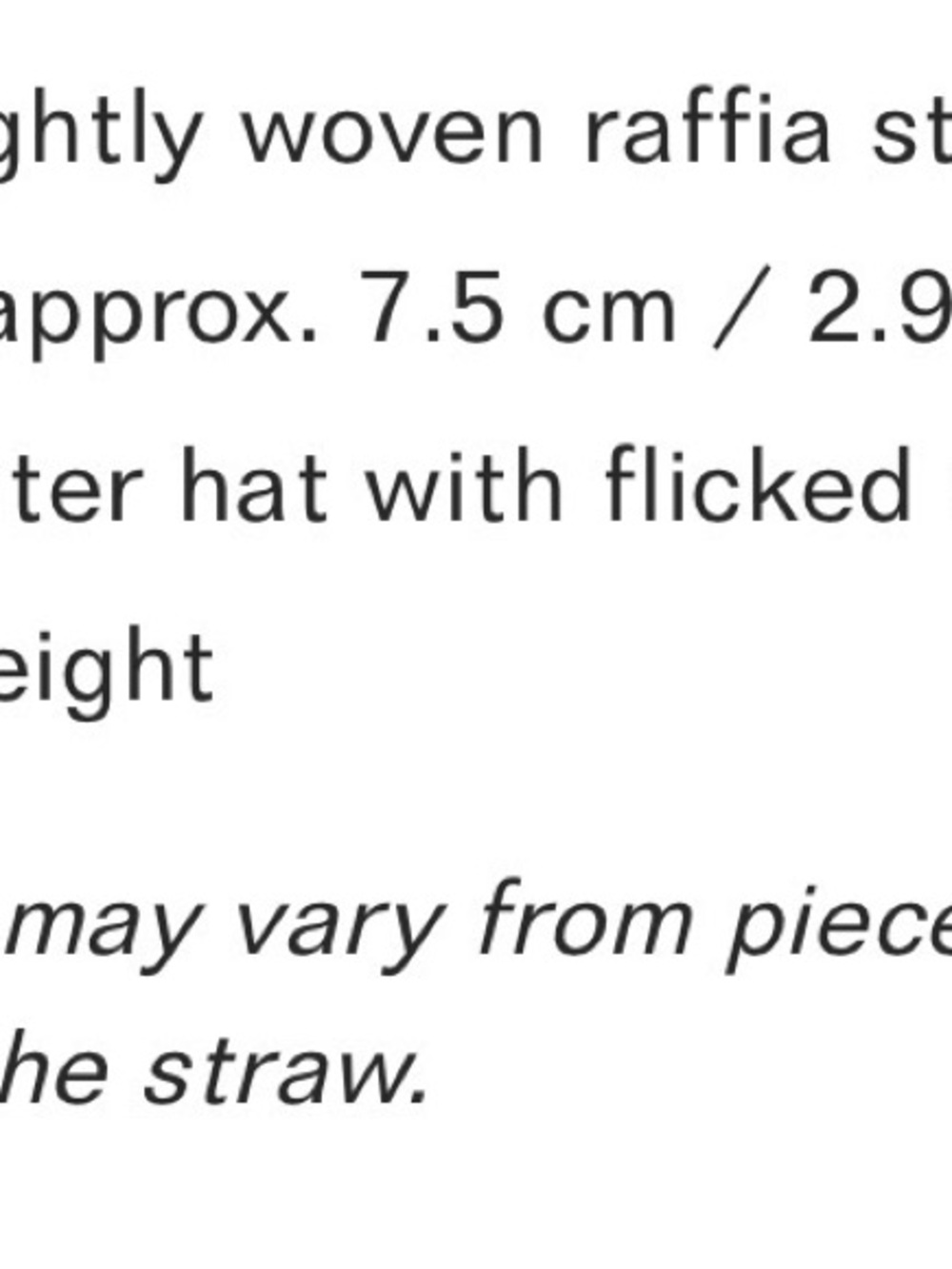 Lack Of Color Raffia Cruiser Hat - Picture 6 of 6